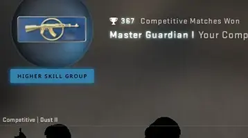 CSGO Master Guardian 1 Boost Result Boosteria